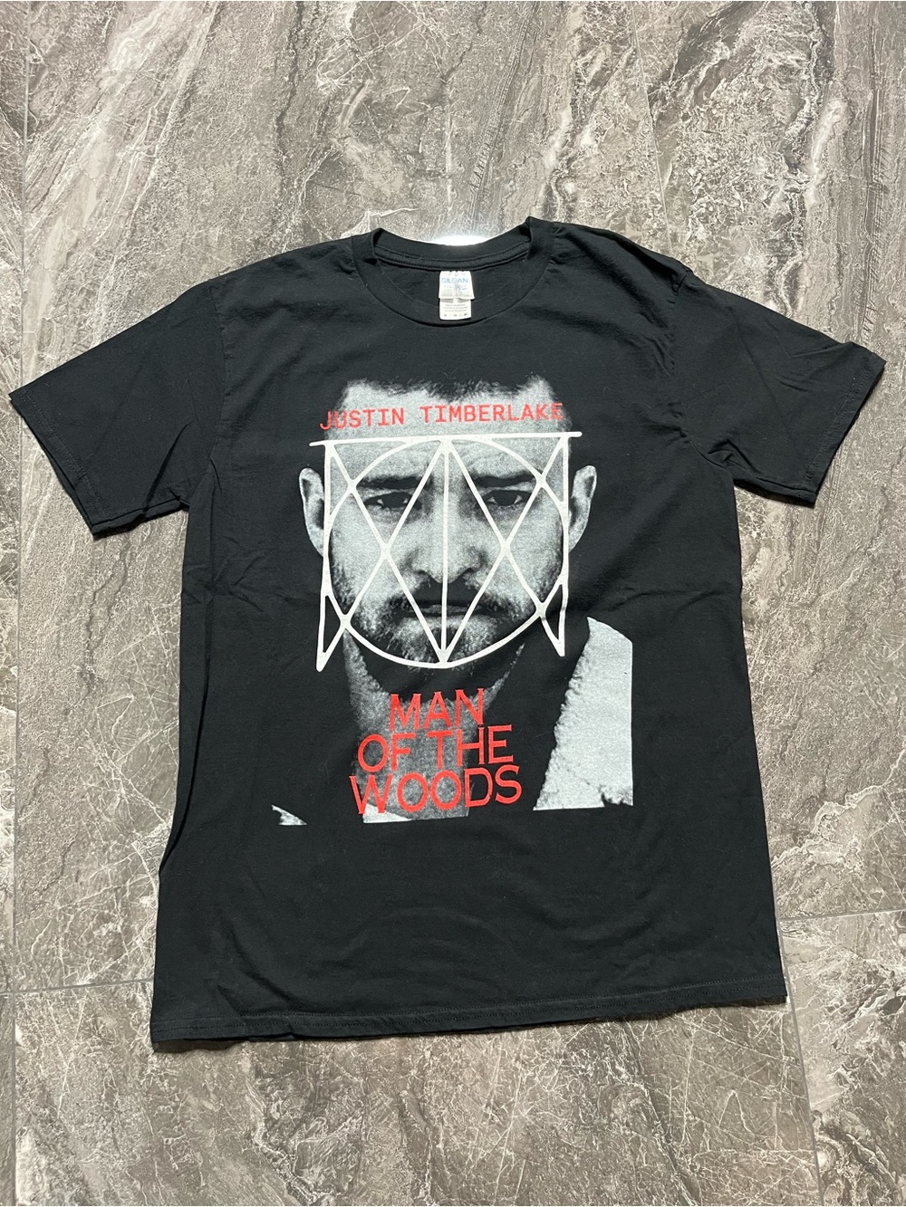 Justin Timberlake Size M Black Man Of The Woods Tour 2018 Concert Tee